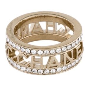 🎉𝐇𝐏🎉CHANEL 2020 STRASS LOGO BAND